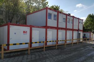 Zaplecze z kontenerów Łódź