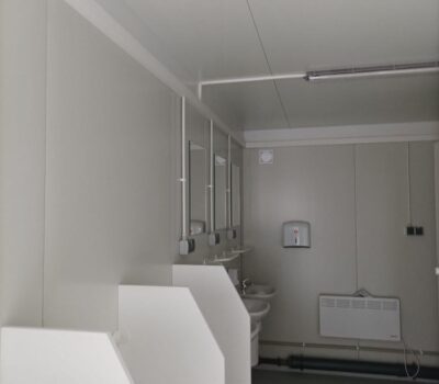 Kontener Sanitarny 4 Zaplecze sanitarne dla wojska